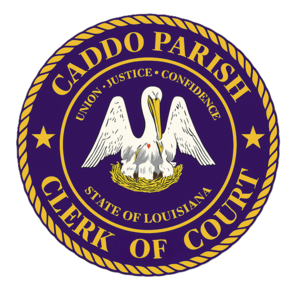 Caddo Parish Clerk of Court official seal